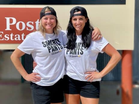 CE Zoom co-founders Sarah Thiel and Katrinna Jackson