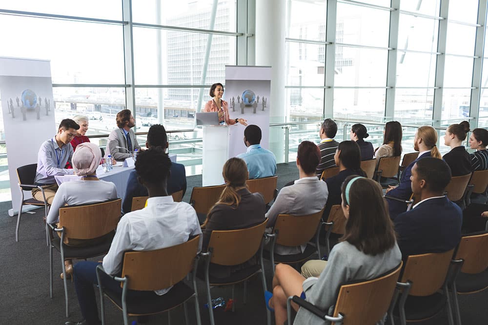concept of event planning and work planning space